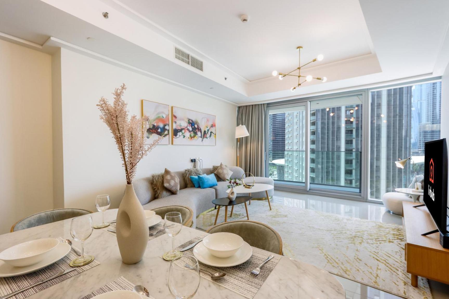Apartment Spectacular 2Br With Burj Fountain Views *