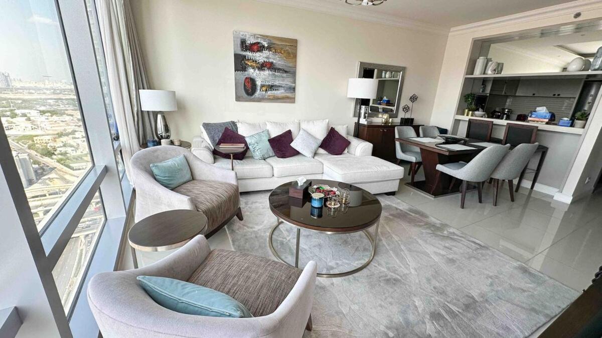 Apartment With Burj Khalifa View In Address