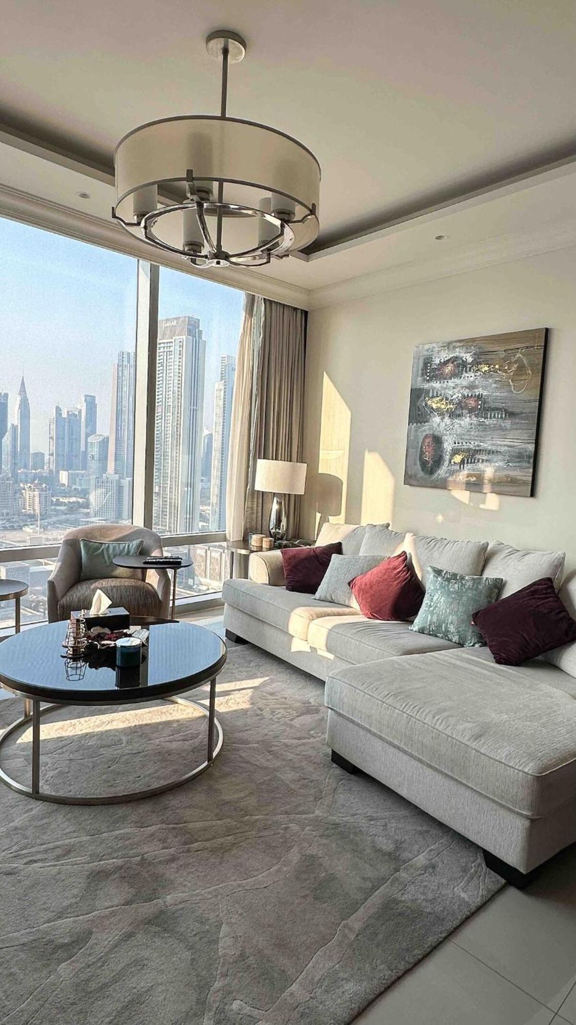 Apartment With Burj Khalifa View In Address *