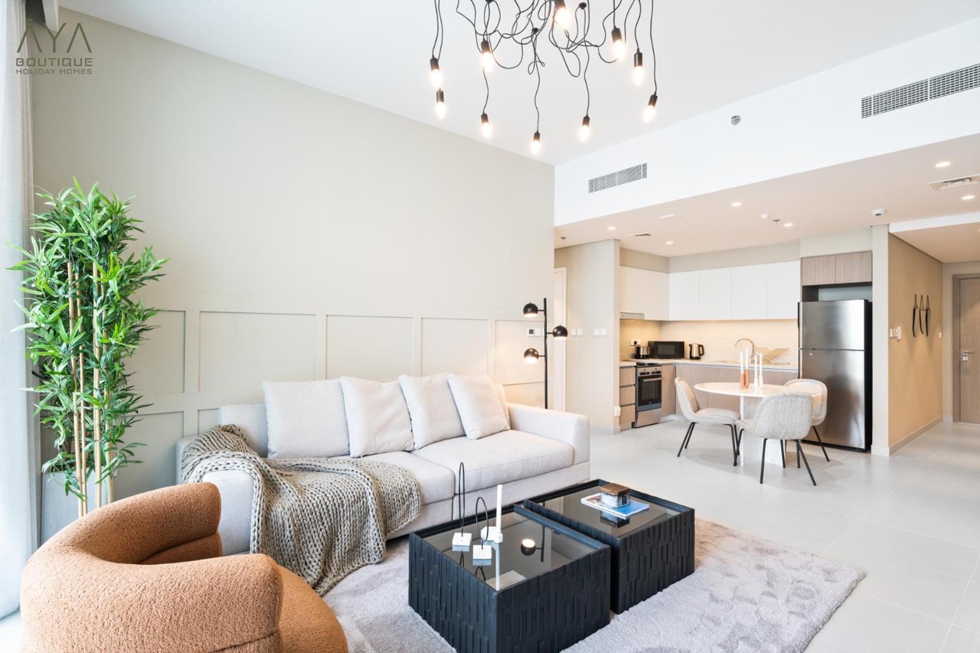 Elegant Luxury With Stunning Views In Creek Harbour By Aya Boutique Dubai