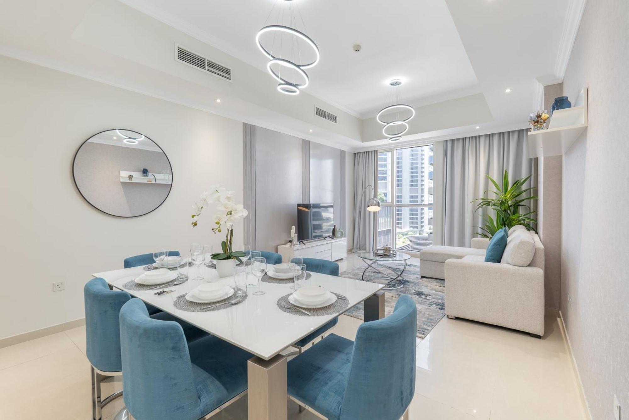 Heaven Crest Downtown - 3 Bedroom 2 Minute Walk To Mall And Burj Khalifa *