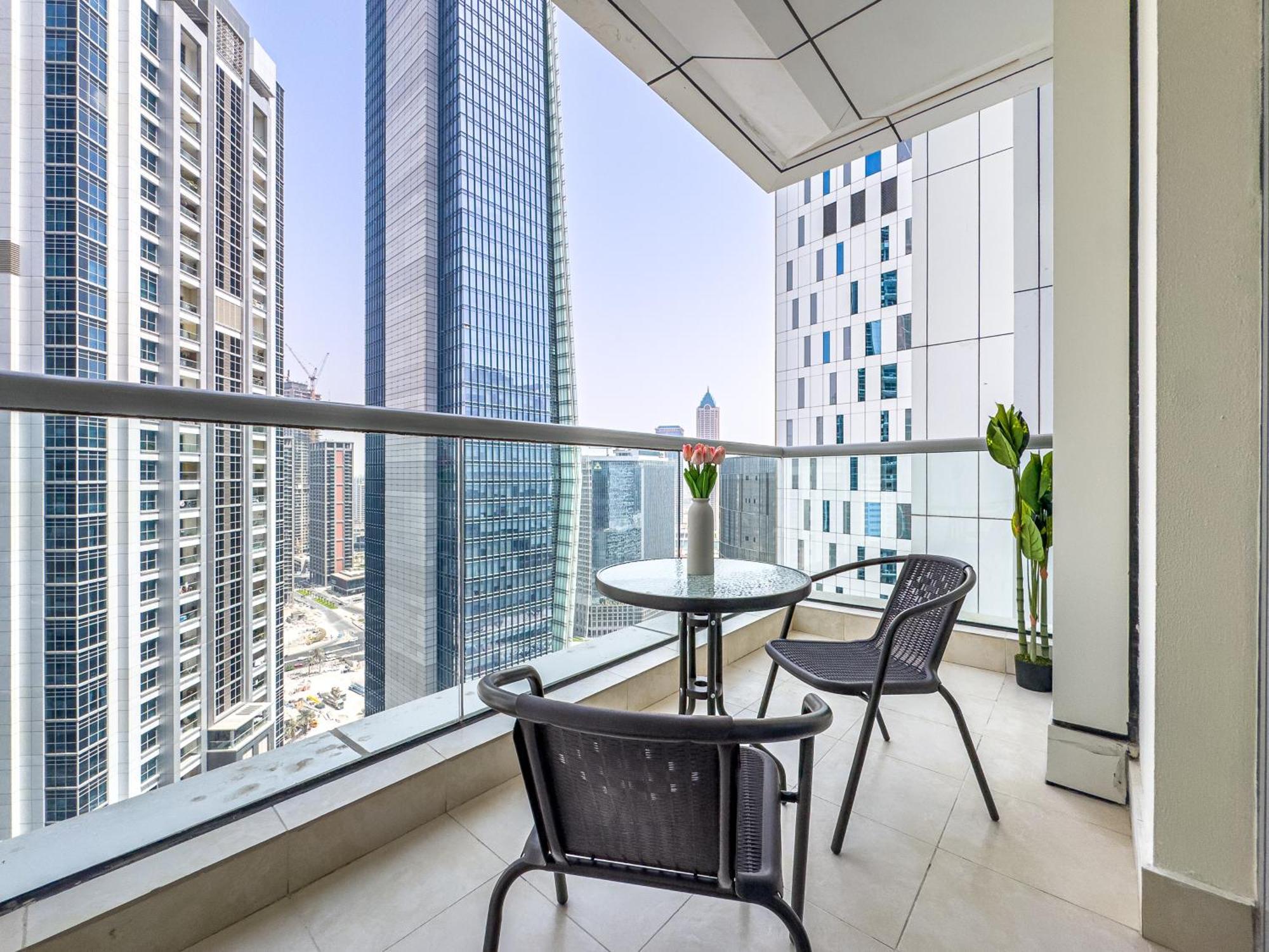 Apartment Executive 2br, Upgraded, Burj Khalifa View *