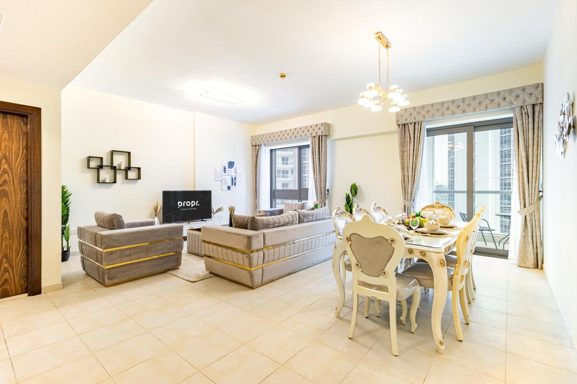 Apartment Executive 2br, Upgraded, Burj Khalifa View *