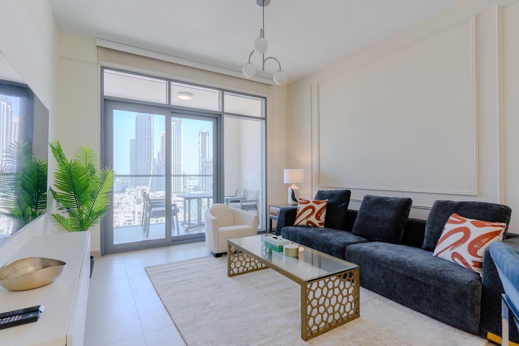 Burj Khalifa View - 2br And Maid - Downtown Dubai