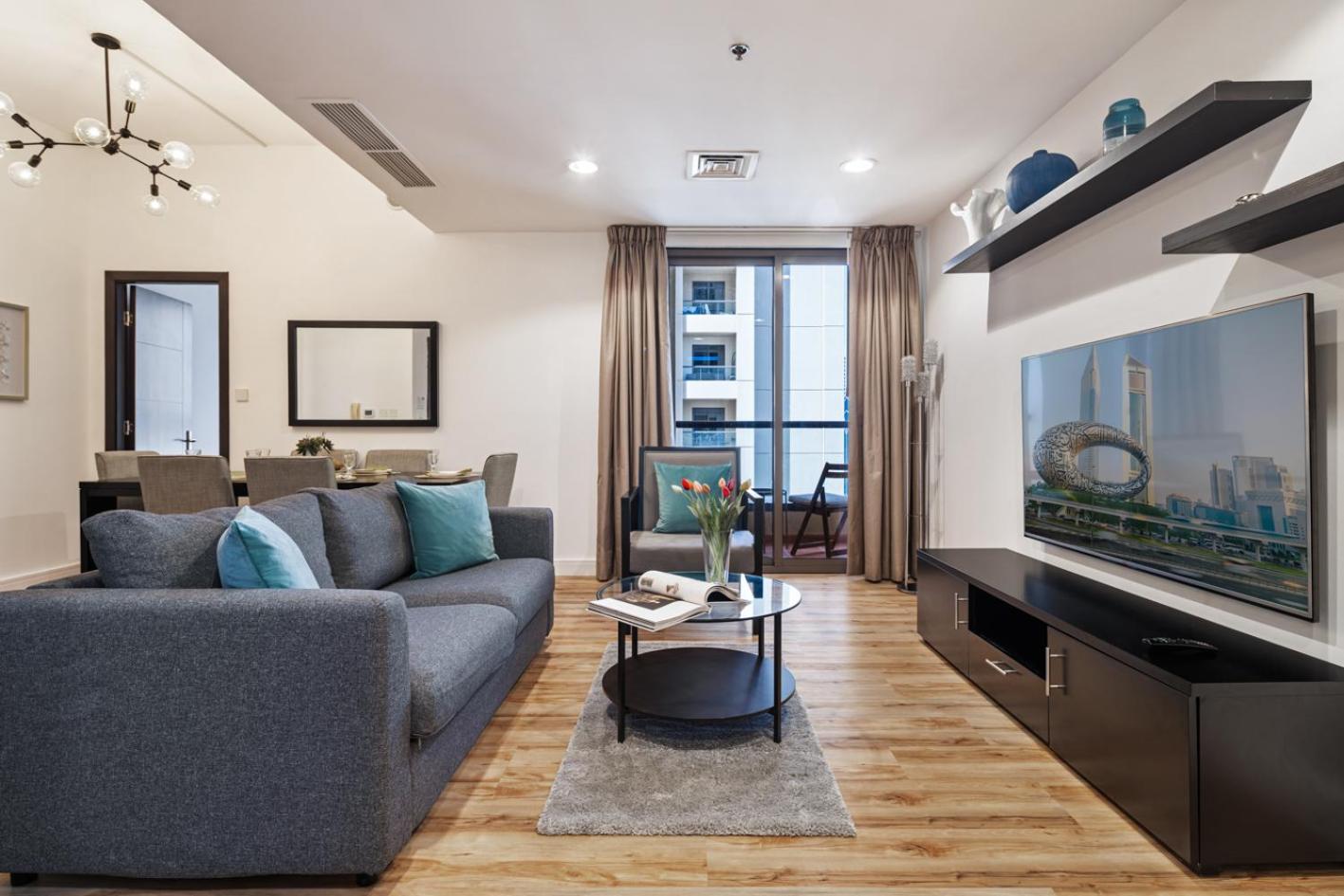 Stunning 5 1 Bedroom On Jbr With Marina View On High Floor Maid's Room, Near Mall, Metro & Cinemas - By Sunkissed Homes Apartment *