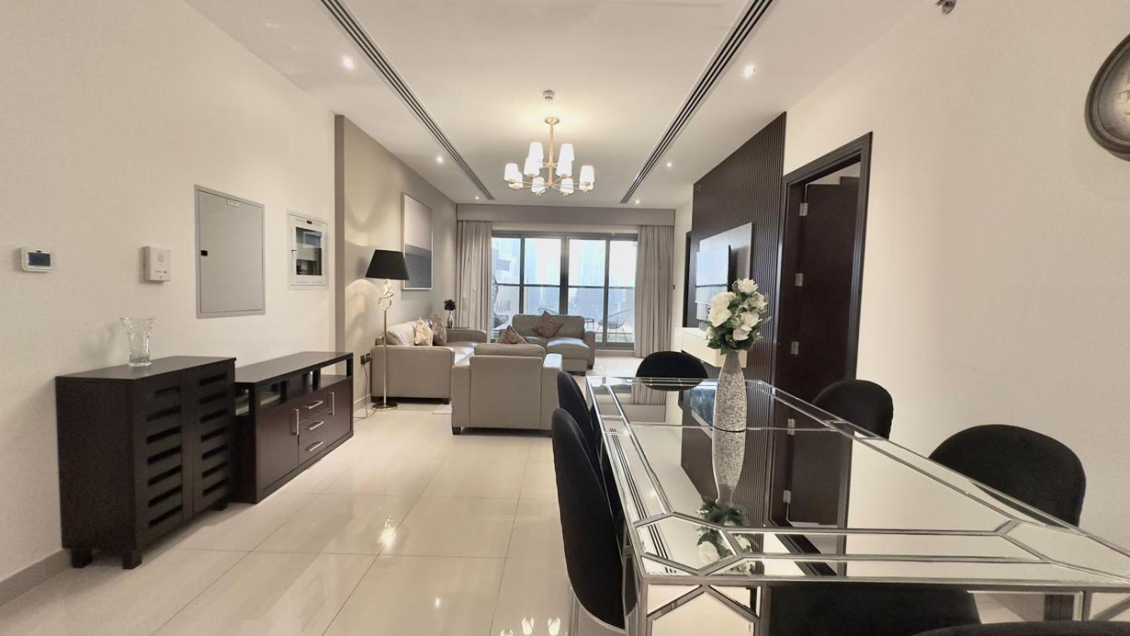 3bhk With Burj Khalifa View Apartment *
