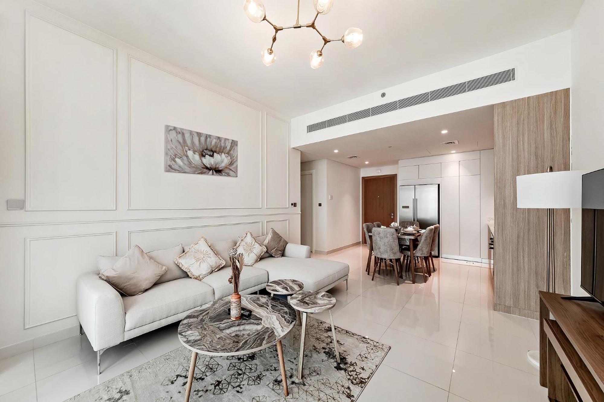 Apartment Luxury 2br By Amber At Vista Tower 1, Emaar Beachfront *