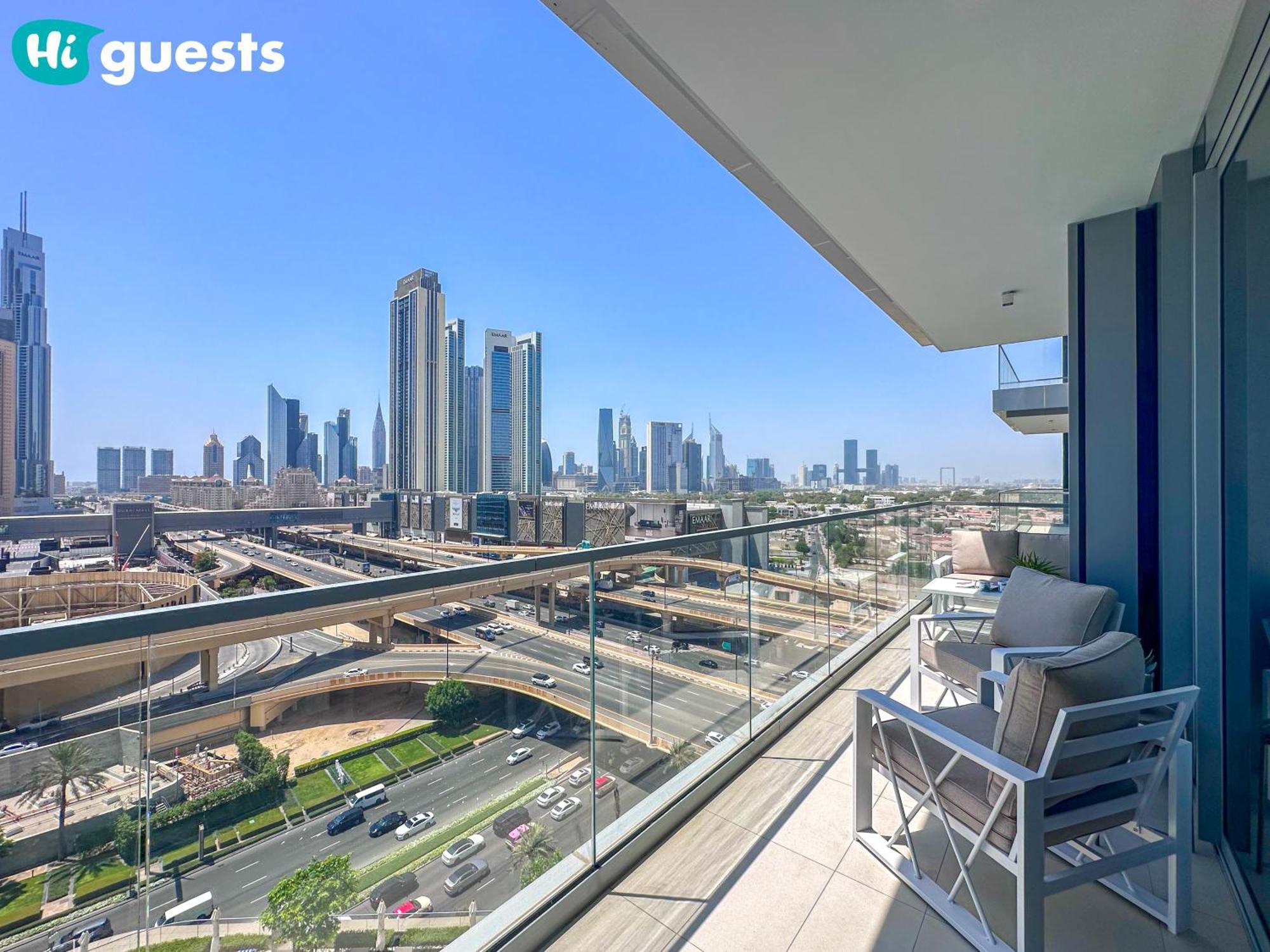 Higuests - Wake Up To Burj Khalifa Views In Stunning 2 Br Apartment Dubai