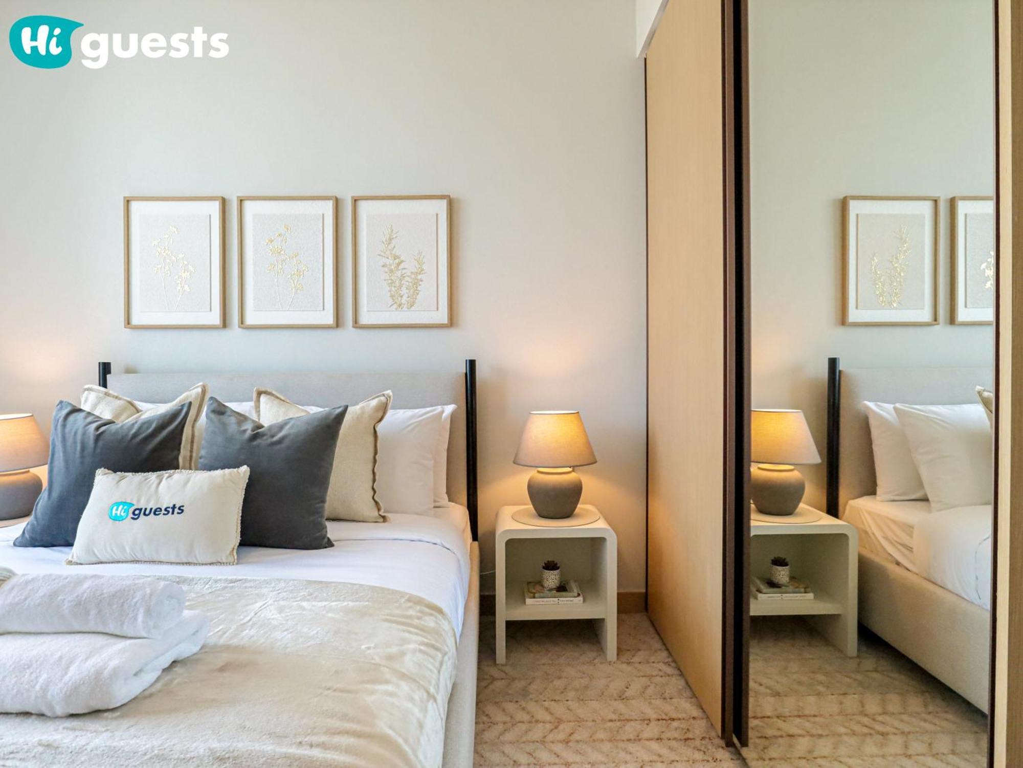 Higuests - Wake Up To Burj Khalifa Views In Stunning 2 Br *
