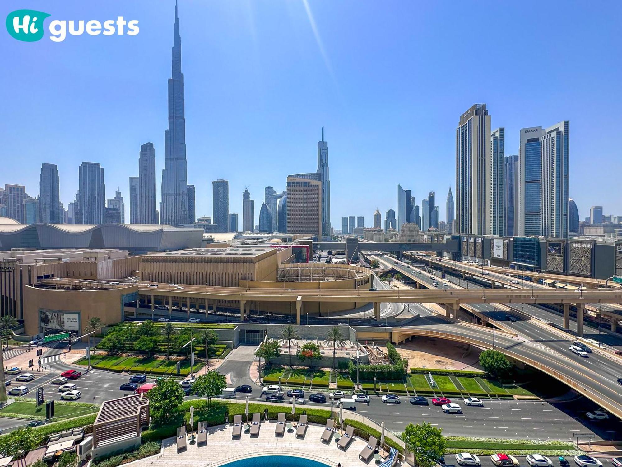 Apartment Higuests - Wake Up To Burj Khalifa Views In Stunning 2 Br