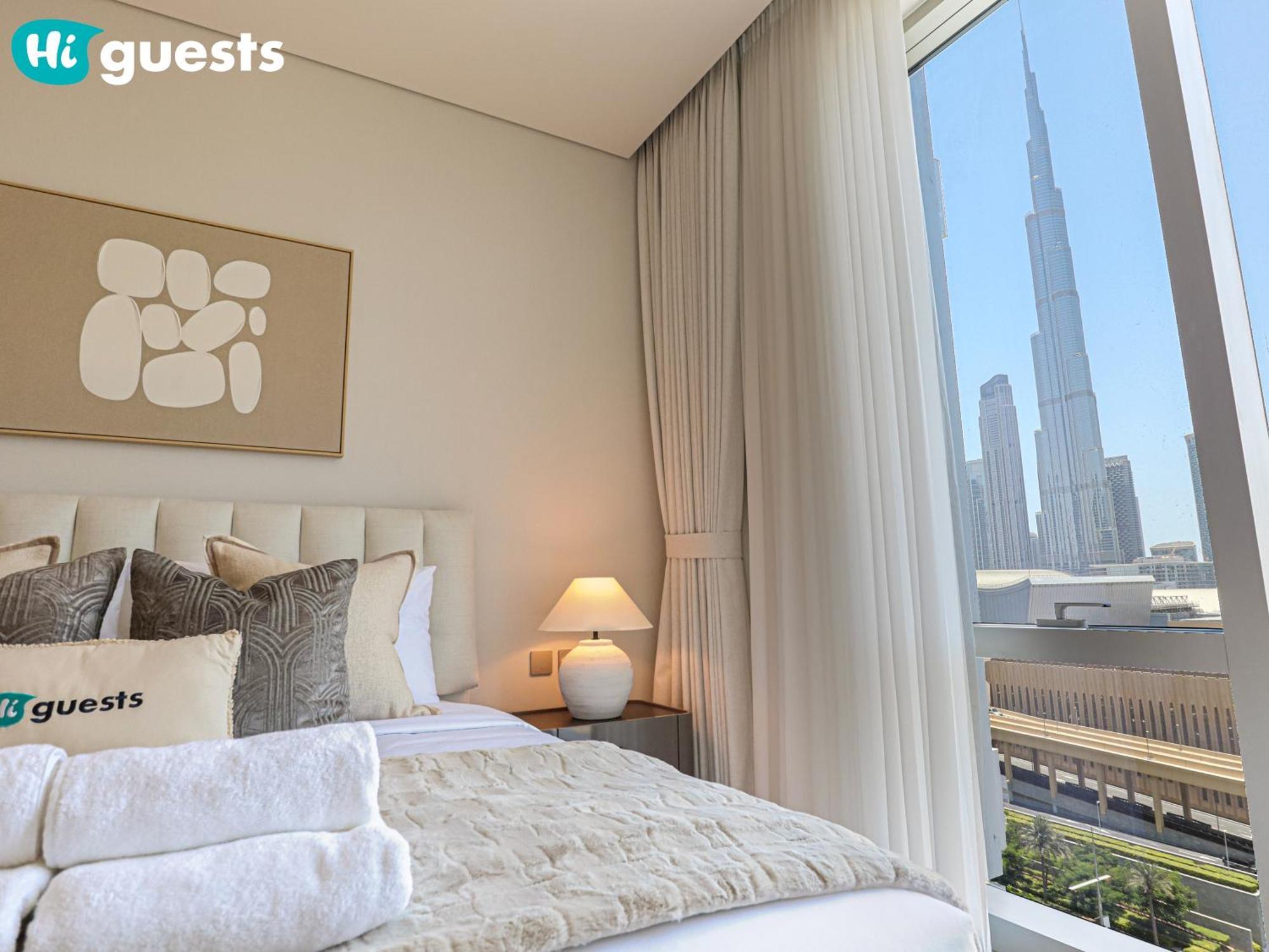 Apartment Higuests - Wake Up To Burj Khalifa Views In Stunning 2 Br *