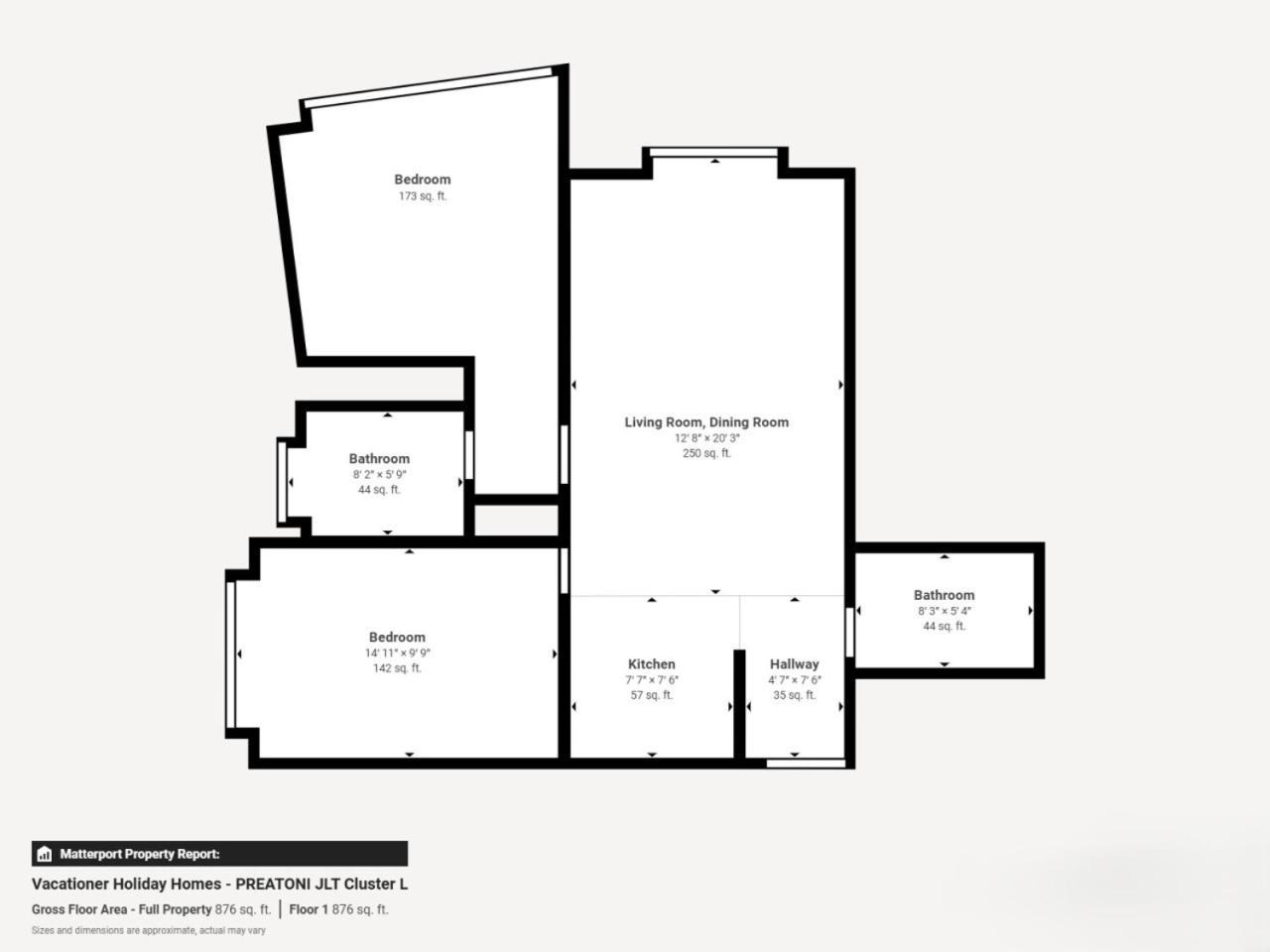 Apartment Preatoni Tower - Spacious One Bedroom In Jlt