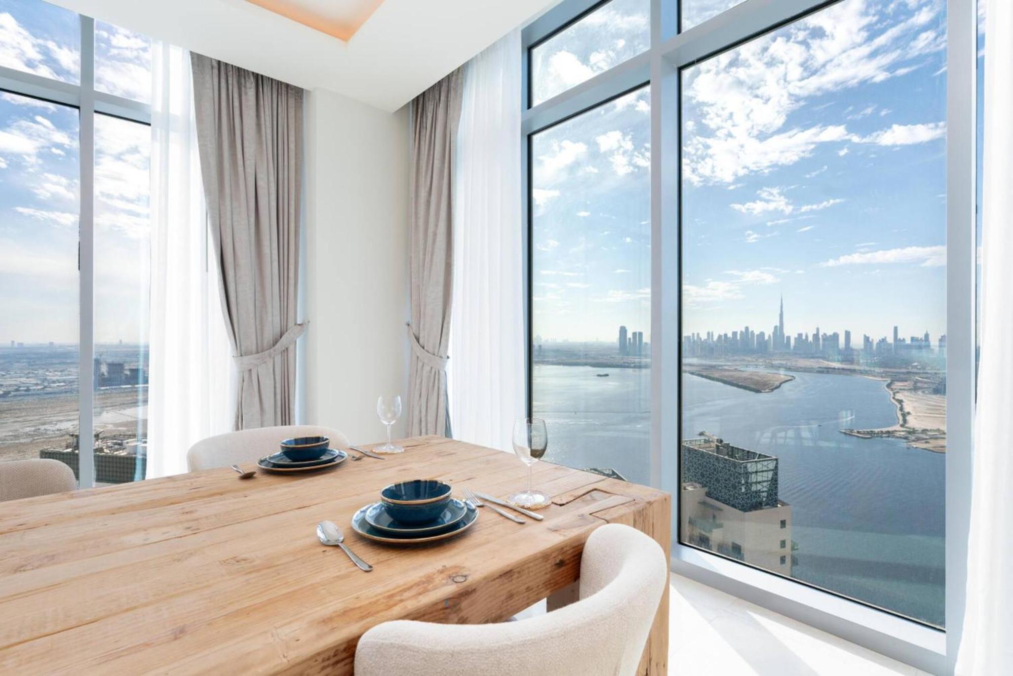 Apartment Boulevard - Luxury 3br Penthouse With Burj Khalifa And Creek Views Dubai