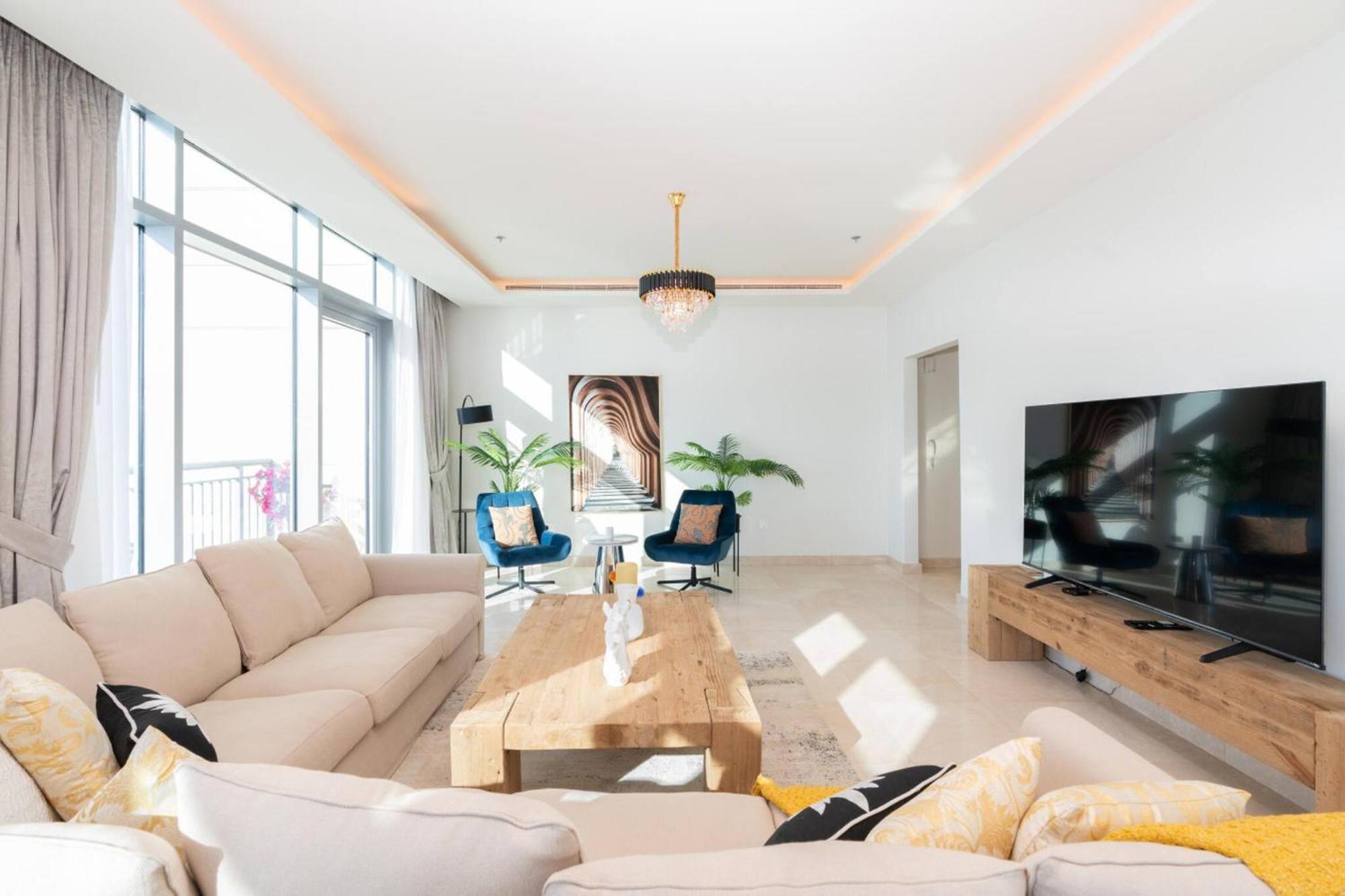 Boulevard - Luxury 3br Penthouse With Burj Khalifa And Creek Views