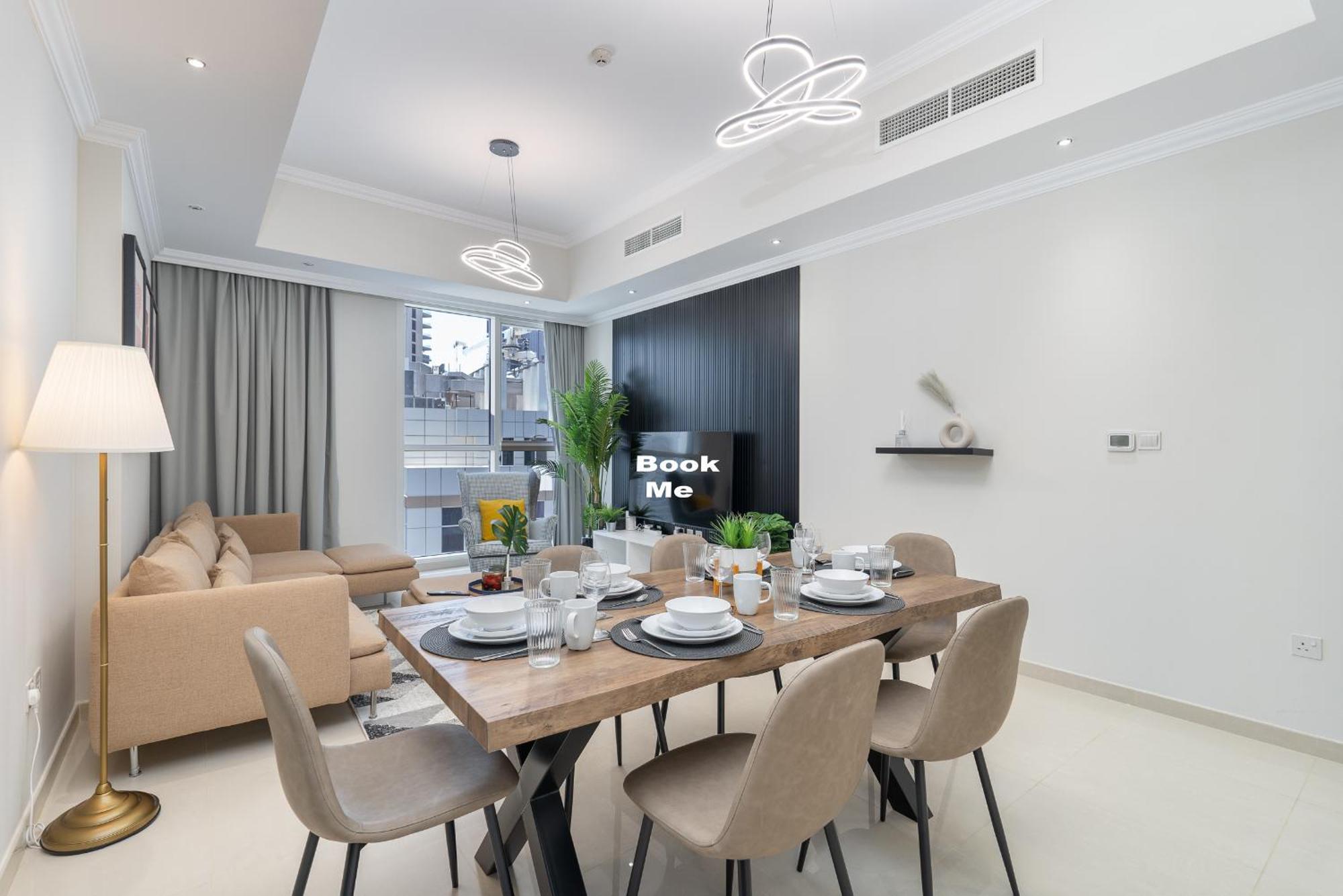 Apartment Heaven Crest Downtown - 3 Bedroom 2 Minute Walk To Mall And Burj Khalifa