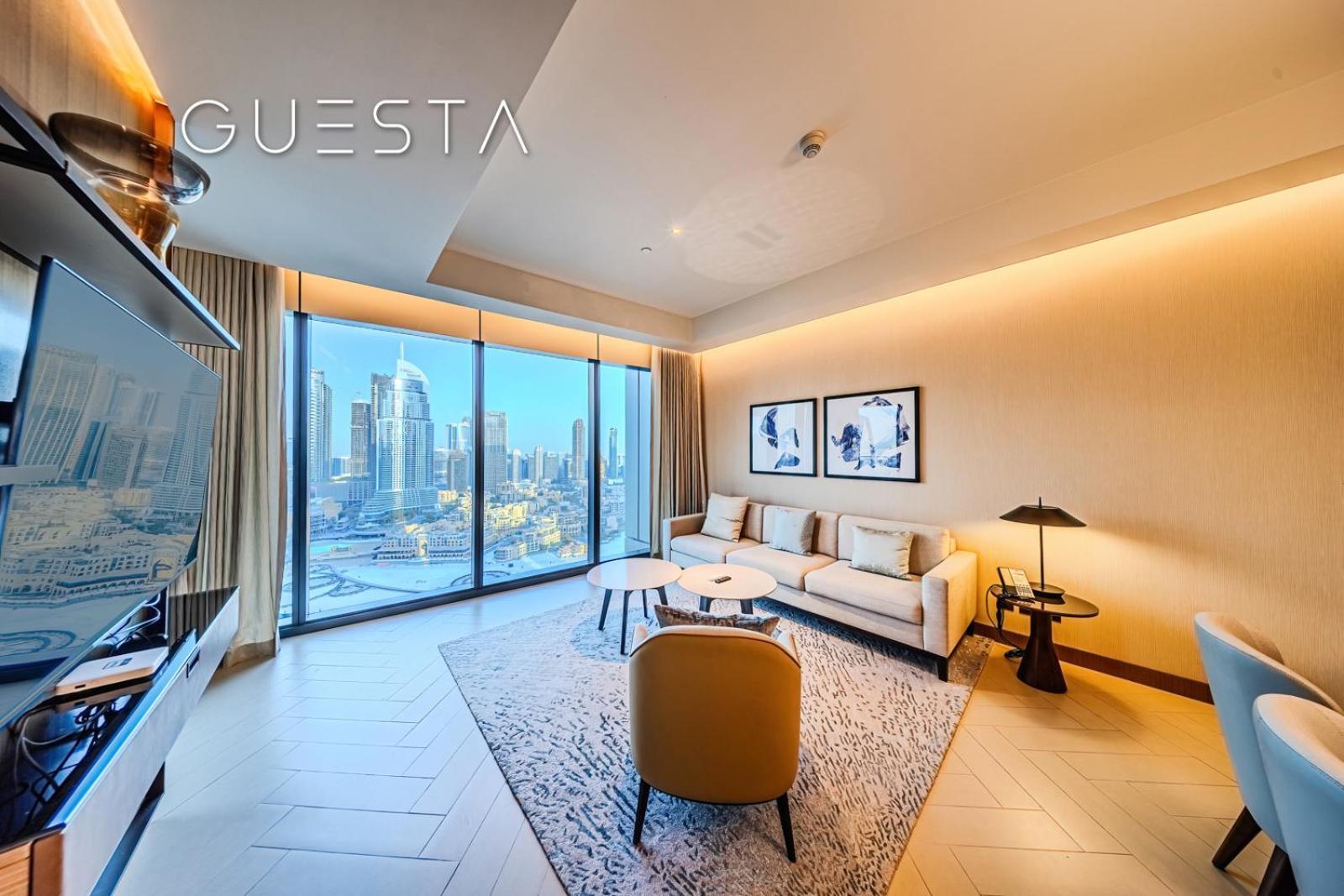 Apartment Address Residences Opera - Burj Khalifa & Fountain View, Downtown