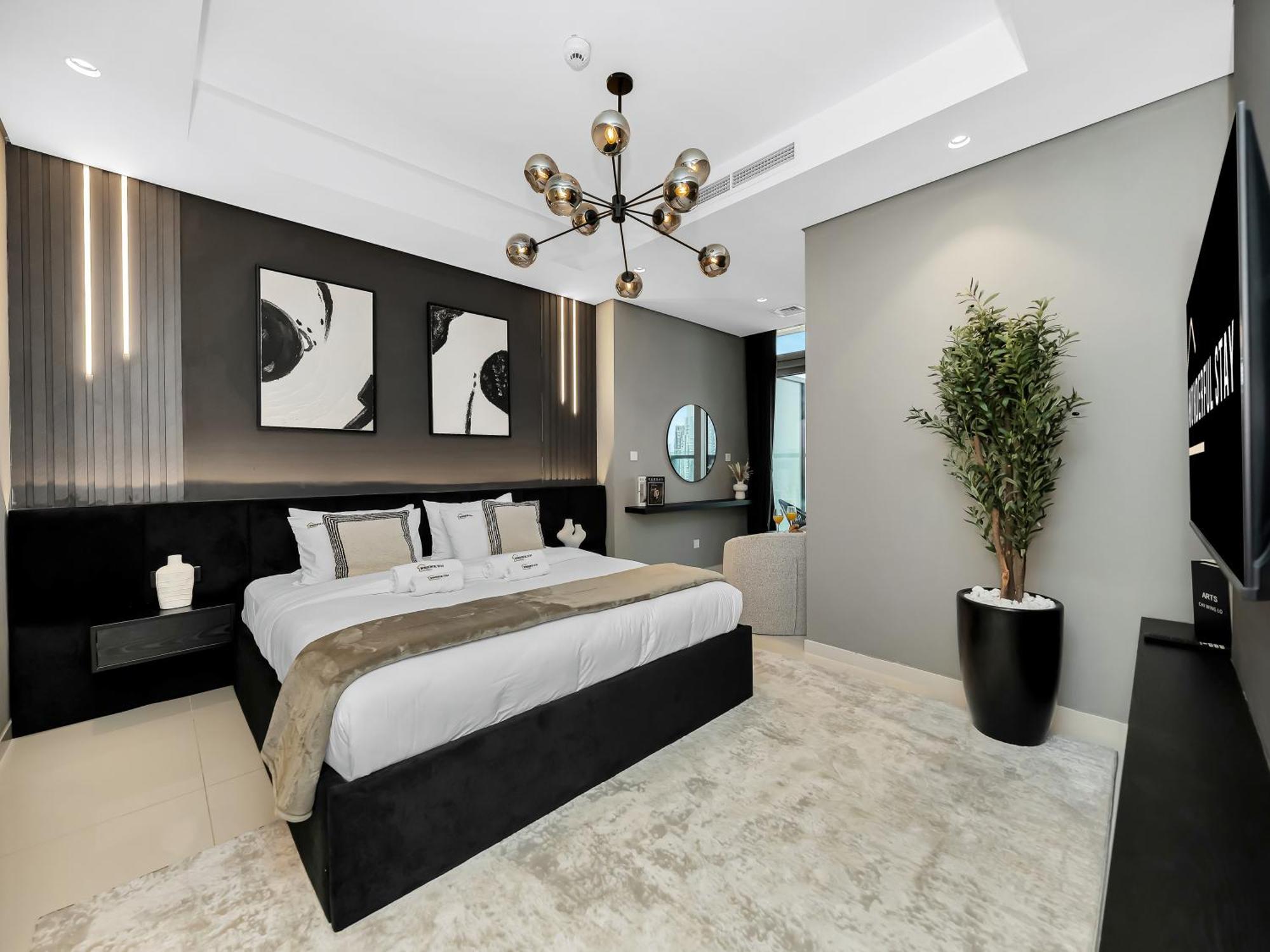 Apartment Wonderfulstay At Paramount - Highest Infinity Pool - Burj Khalifa View - Brand New Luxury *