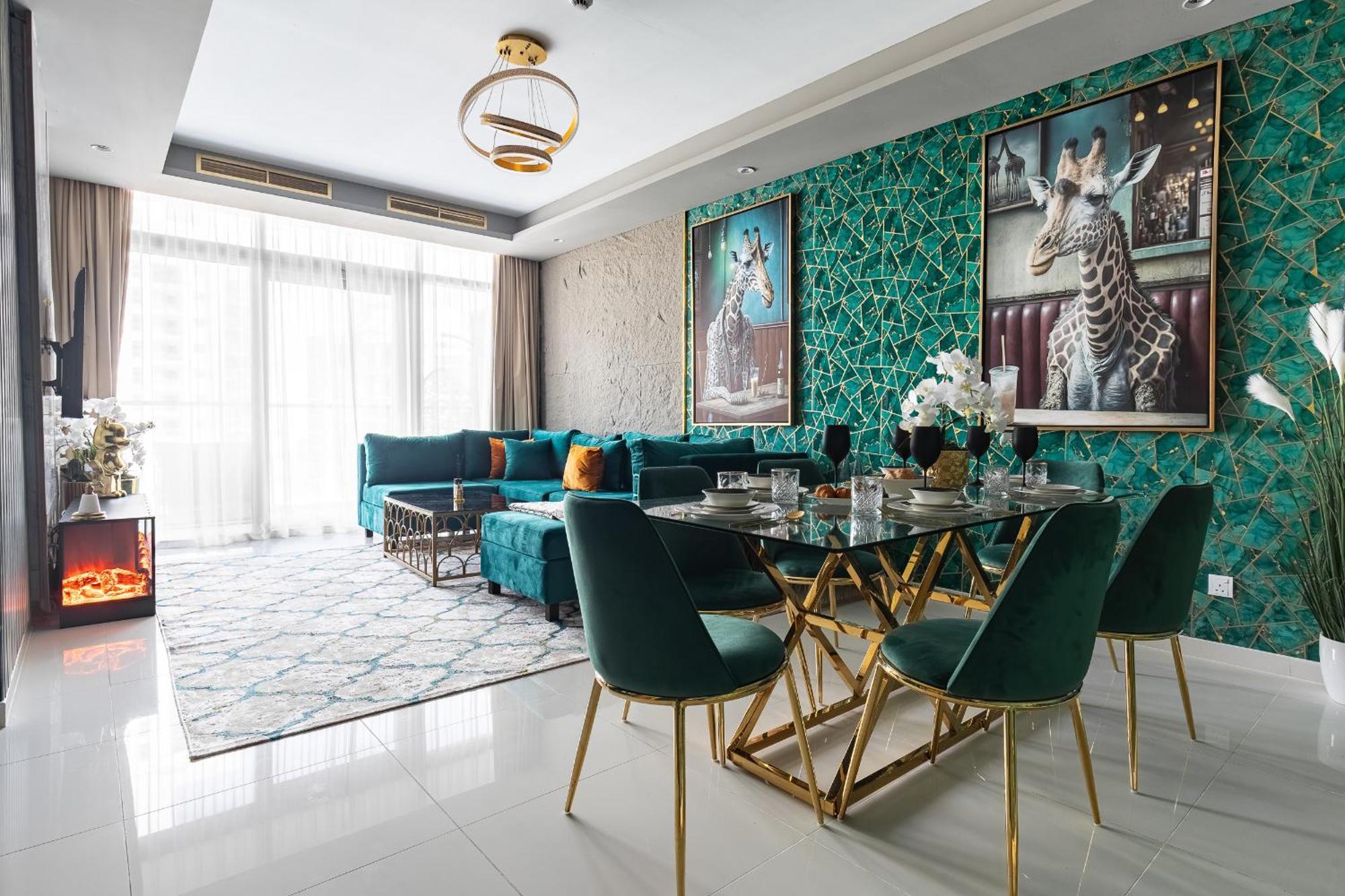 Apartment Full Burj Khalifa View Lux 2bedroom With Rooftop Pool Location In Paramount Midtown *