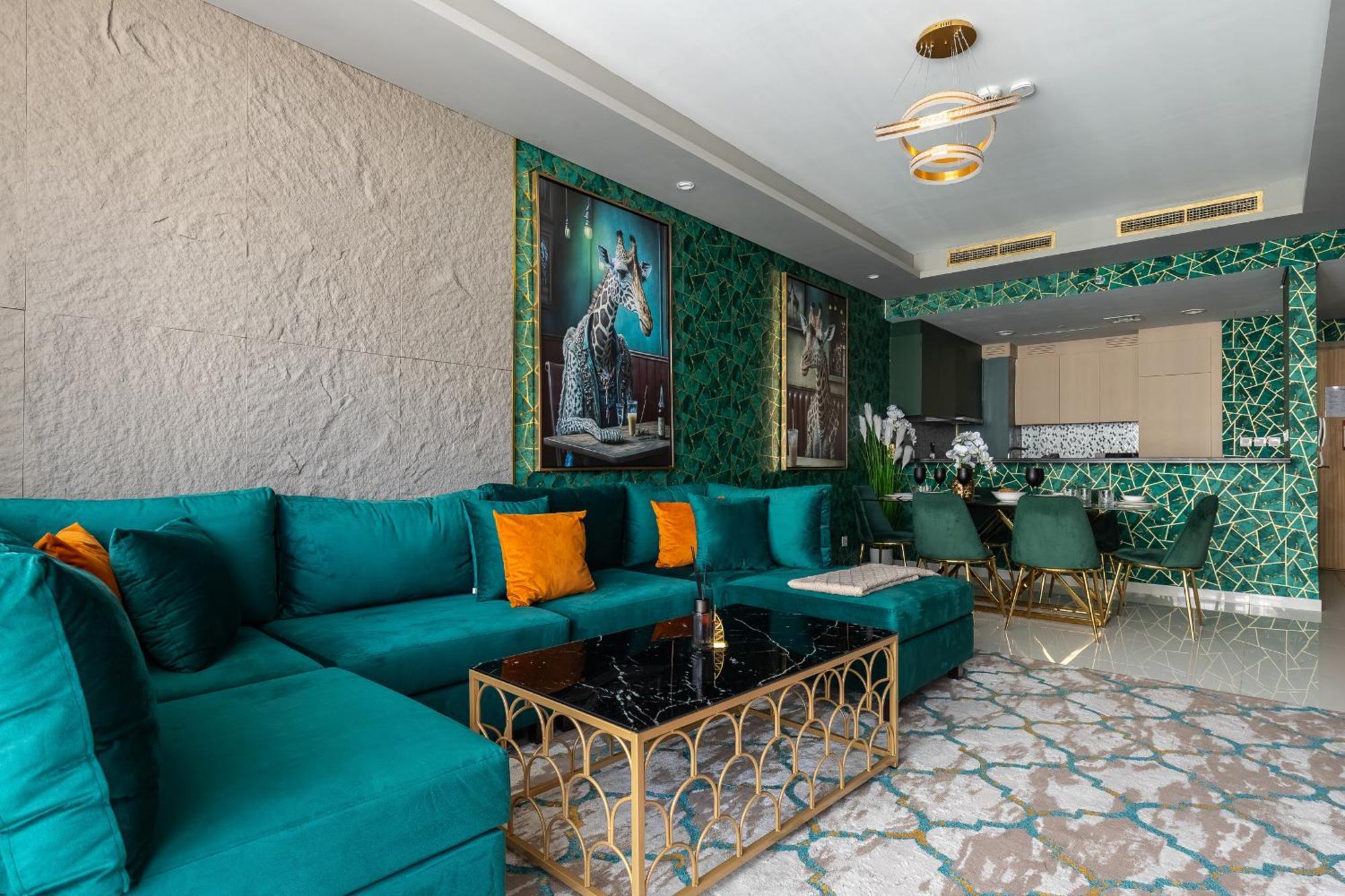 Apartment Full Burj Khalifa View Lux 2bedroom With Rooftop Pool Location In Paramount Midtown Dubai