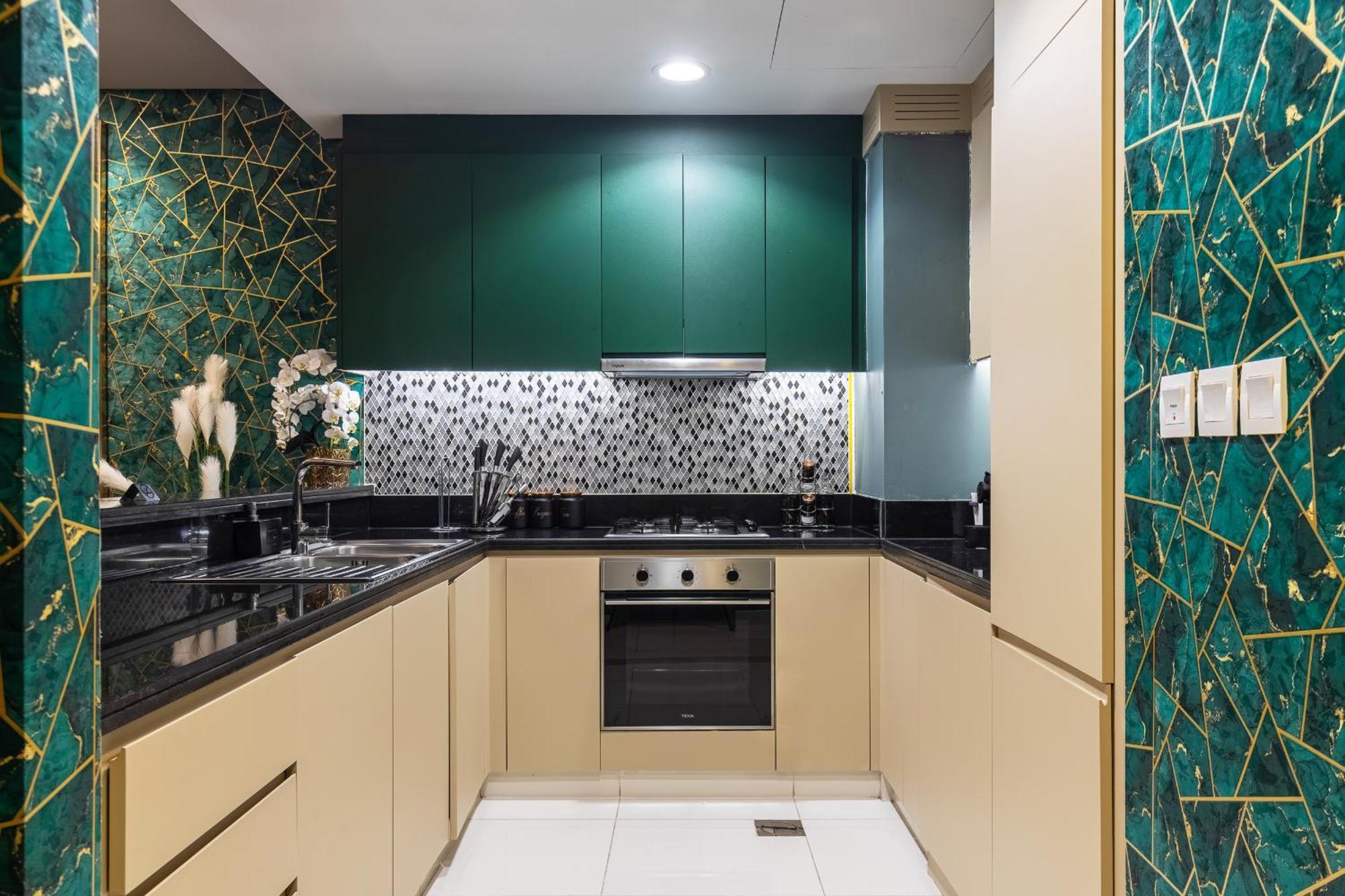 Full Burj Khalifa View Lux 2bedroom With Rooftop Pool Location In Paramount Midtown