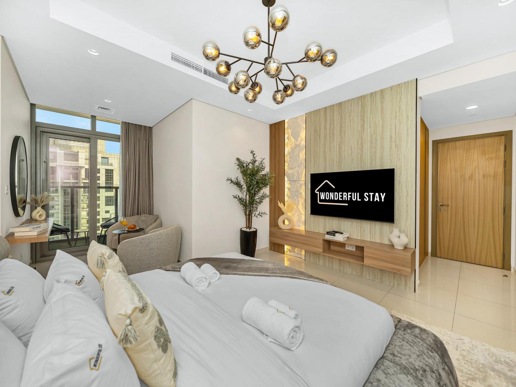 Wonderfulstay At Paramount - Highest Infinity Pool - Burj Khalifa View - Brand New Luxury Dubai
