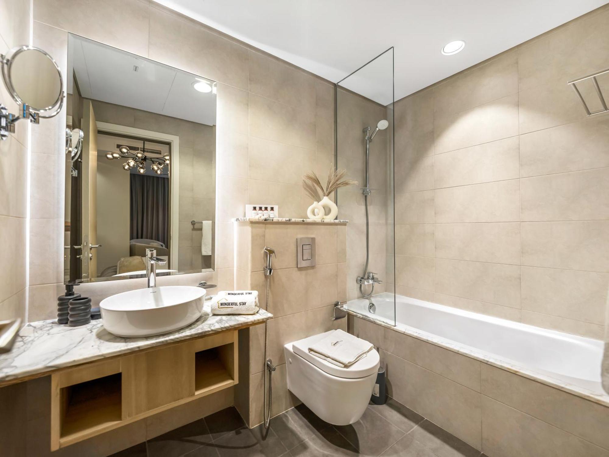 Wonderfulstay At Paramount - Highest Infinity Pool - Burj Khalifa View - Brand New Luxury * Dubai