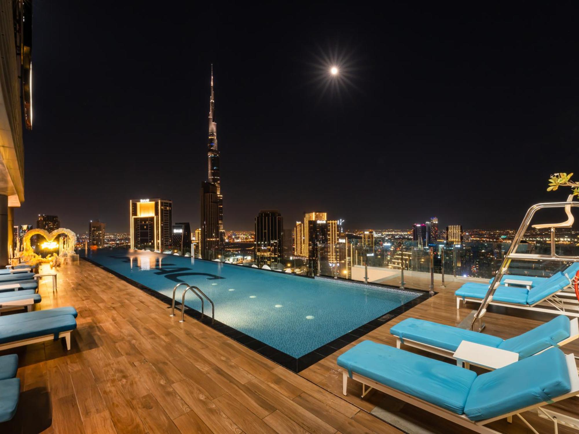 Apartment Wonderfulstay At Paramount - Highest Infinity Pool - Burj Khalifa View - Brand New Luxury