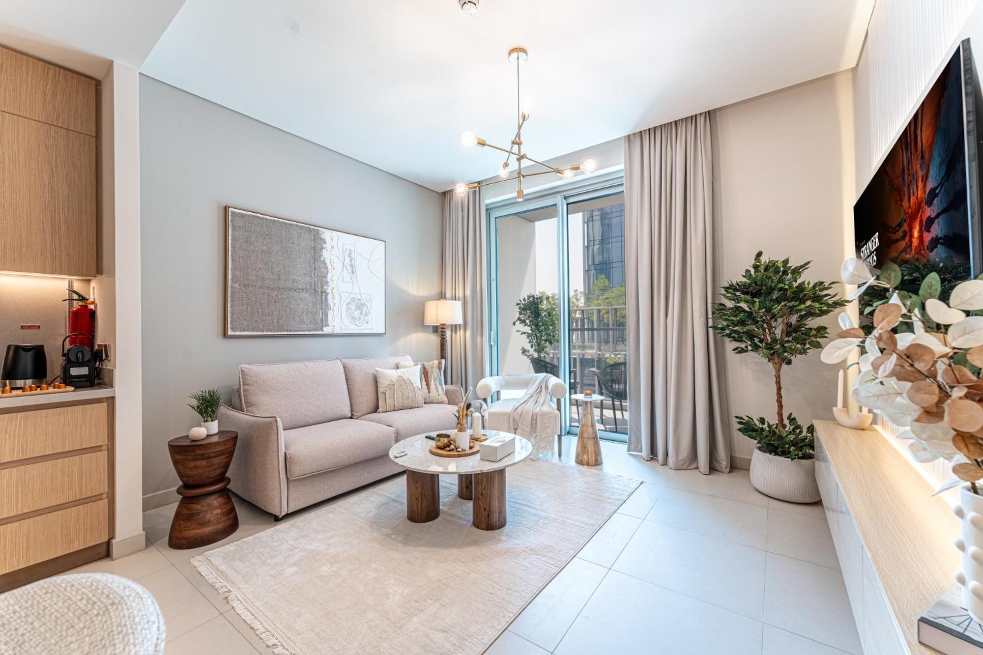 Luxurious 1br Pool With Burj Khalifa View Mall Apartment