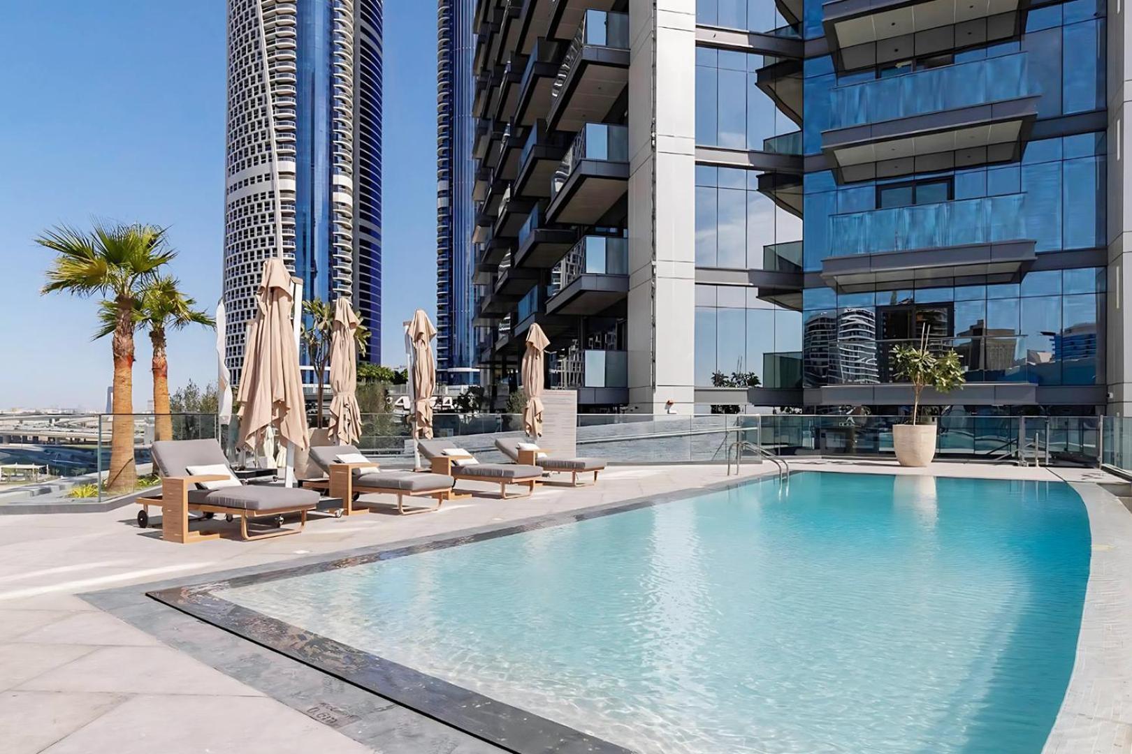 High-floor 1br With Burj Khalifa View Prime Location