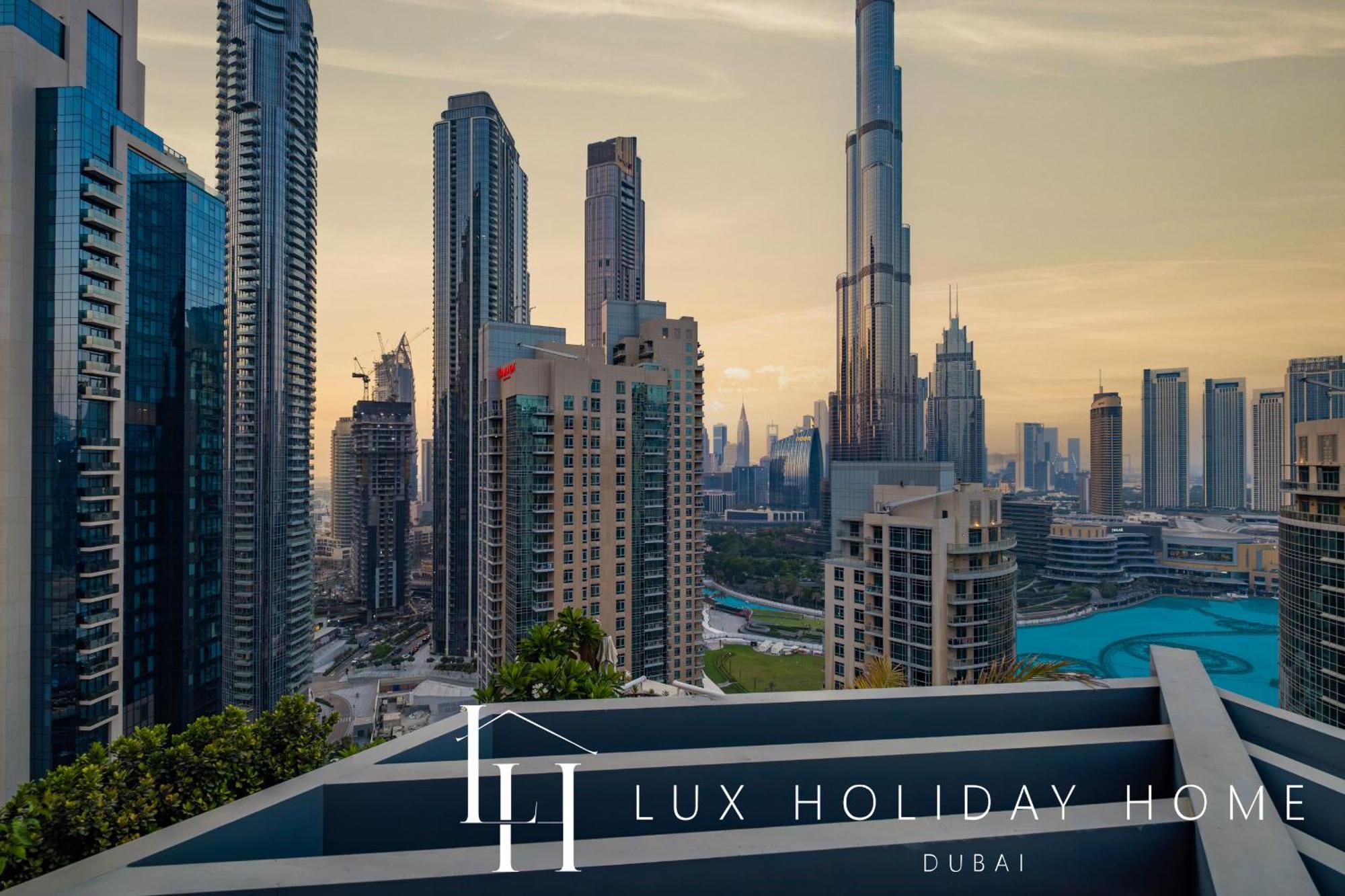 Apartment Lux The Burj Khalifa Fountain View Dubai