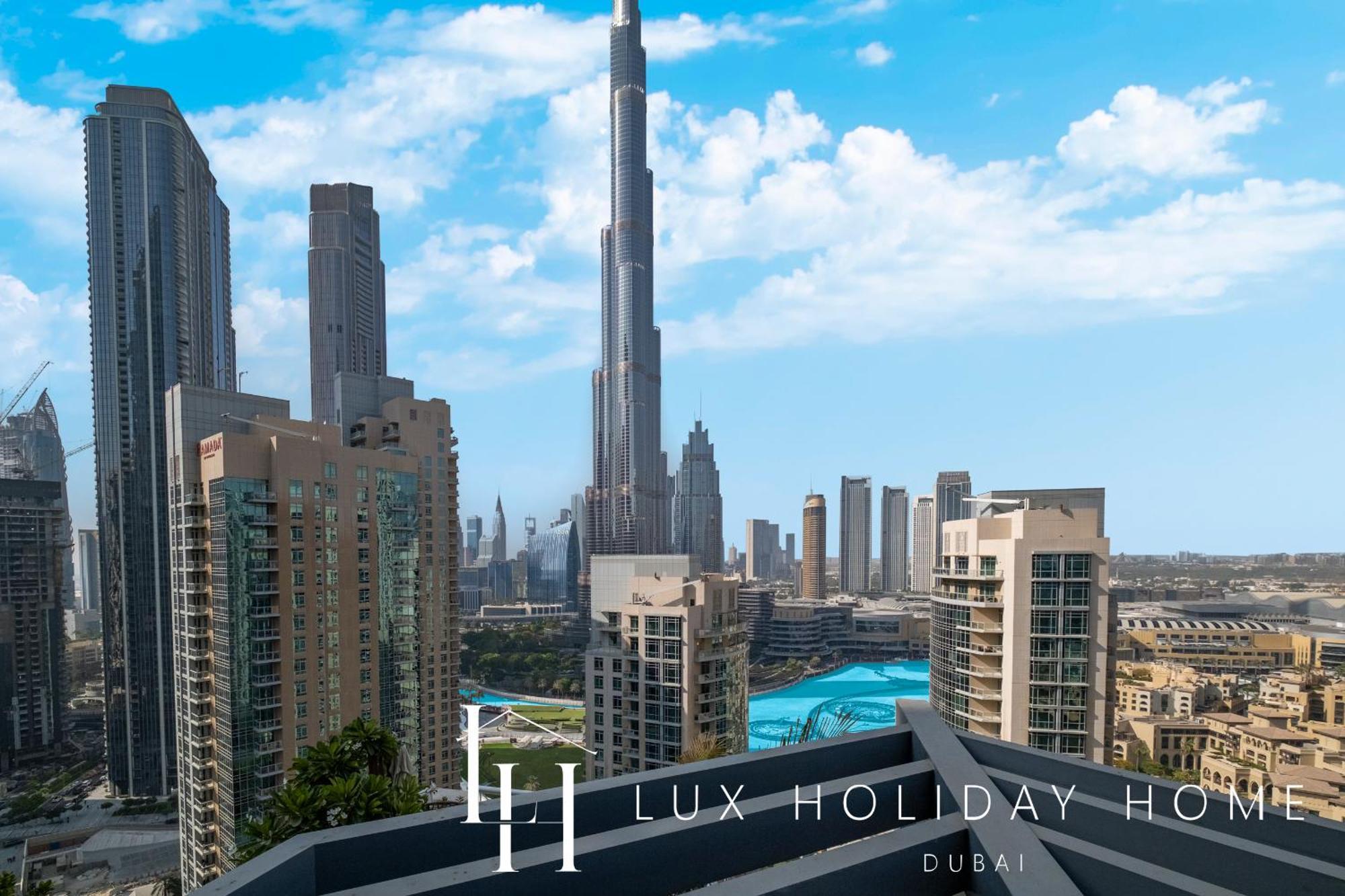 Lux The Burj Khalifa Fountain View *