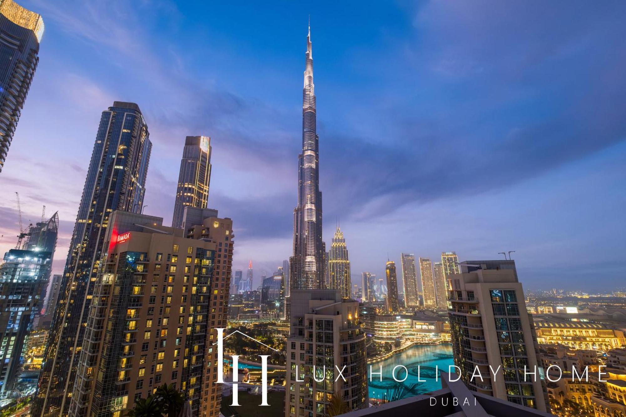 Lux The Burj Khalifa Fountain View Dubai