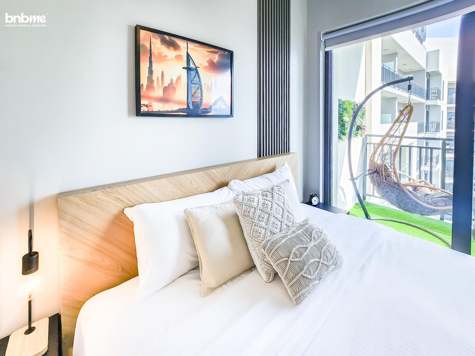 Bnbmehomes - Damac Zada Tower Apartment Dubai