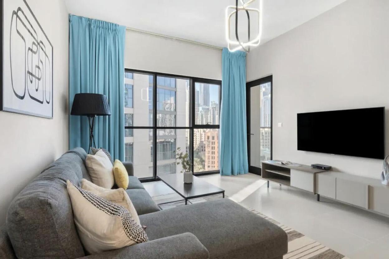 Silkhaus Design 1bdr With Burj Khalifa View In New Tower Apartment