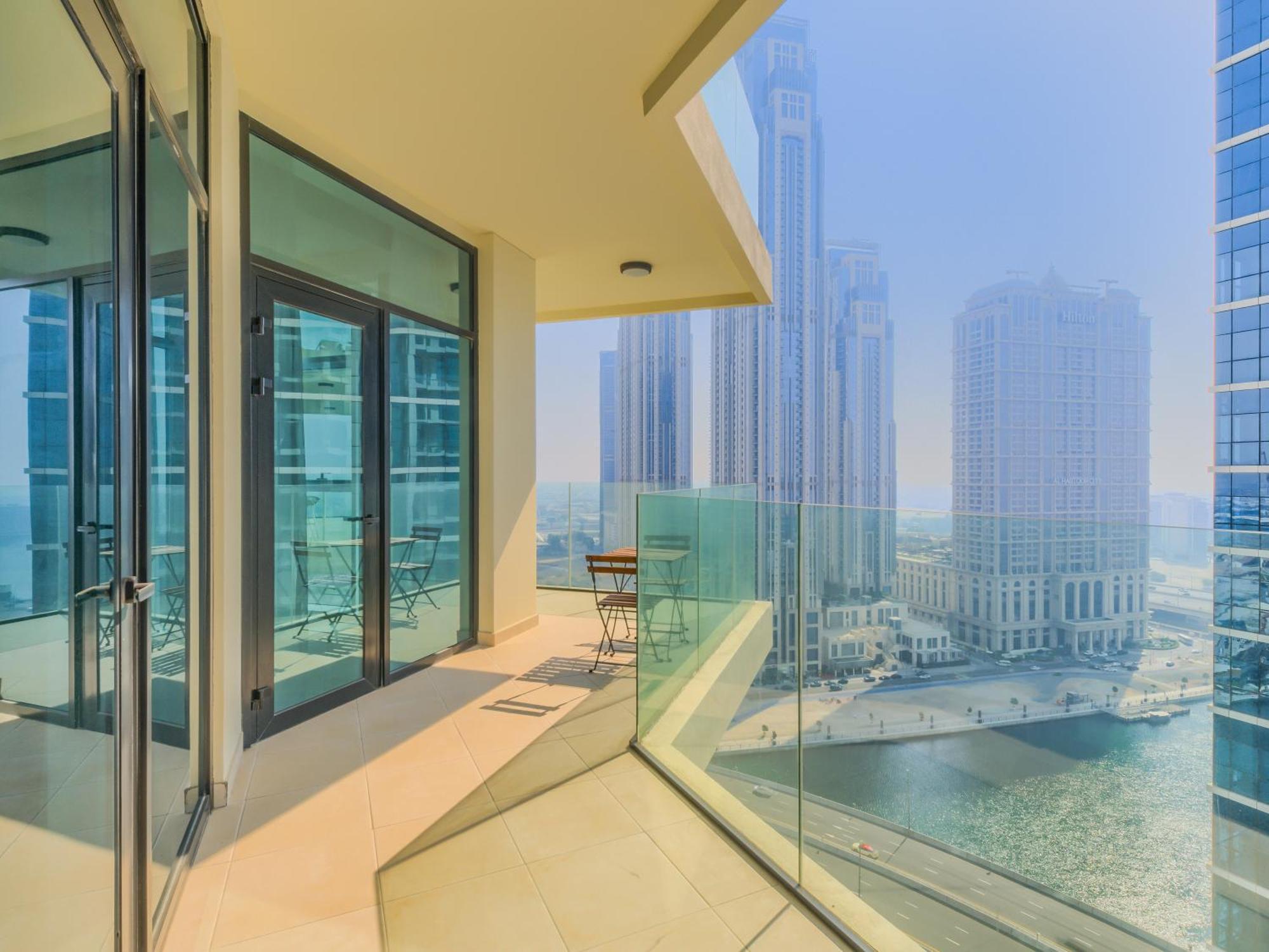 Trps - Urban Oasis, Business Bay - Contemporary 2br In A Secure Community Apartment