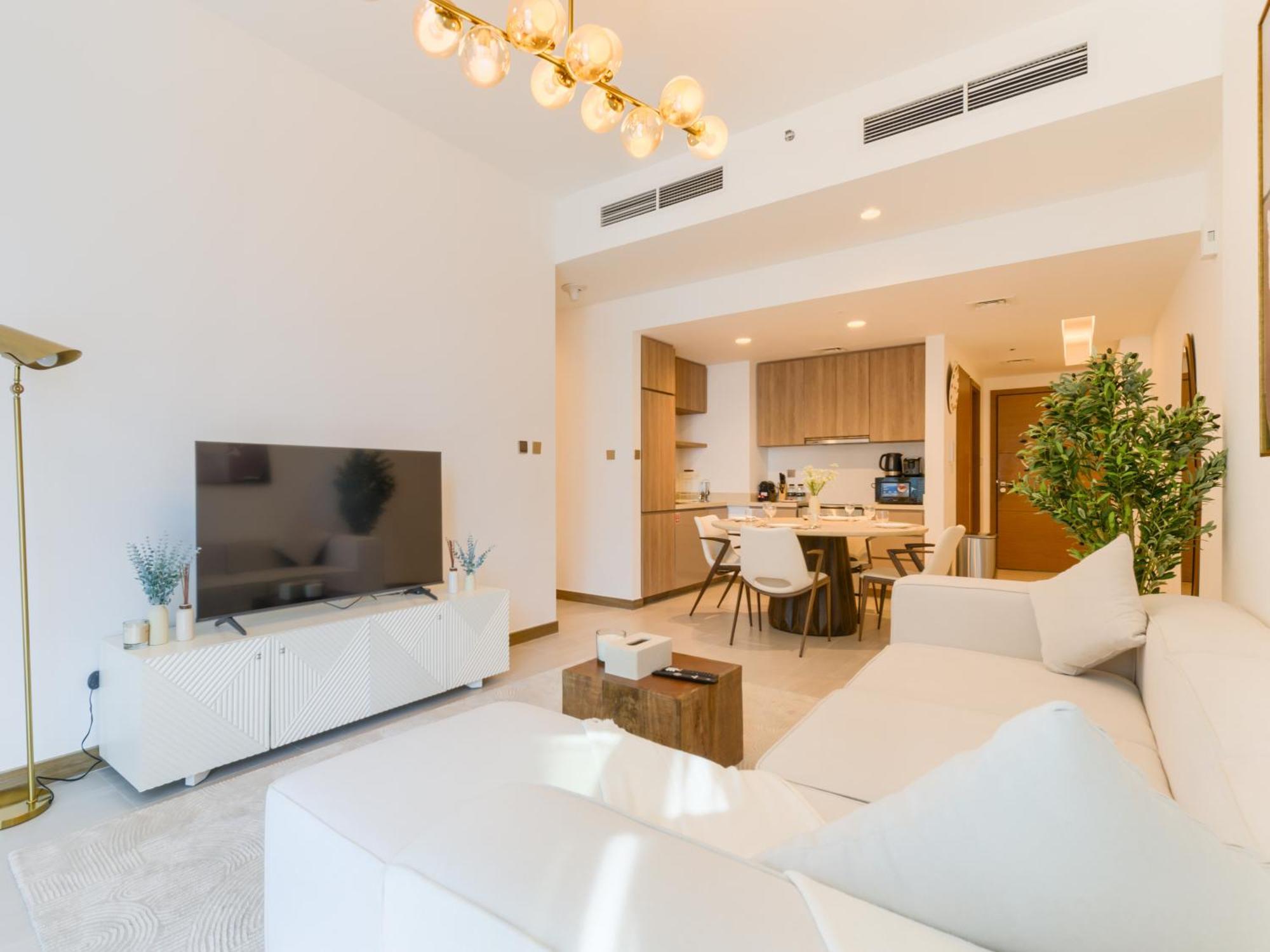 Trps - Urban Oasis, Business Bay - Contemporary 2br In A Secure Community Apartment