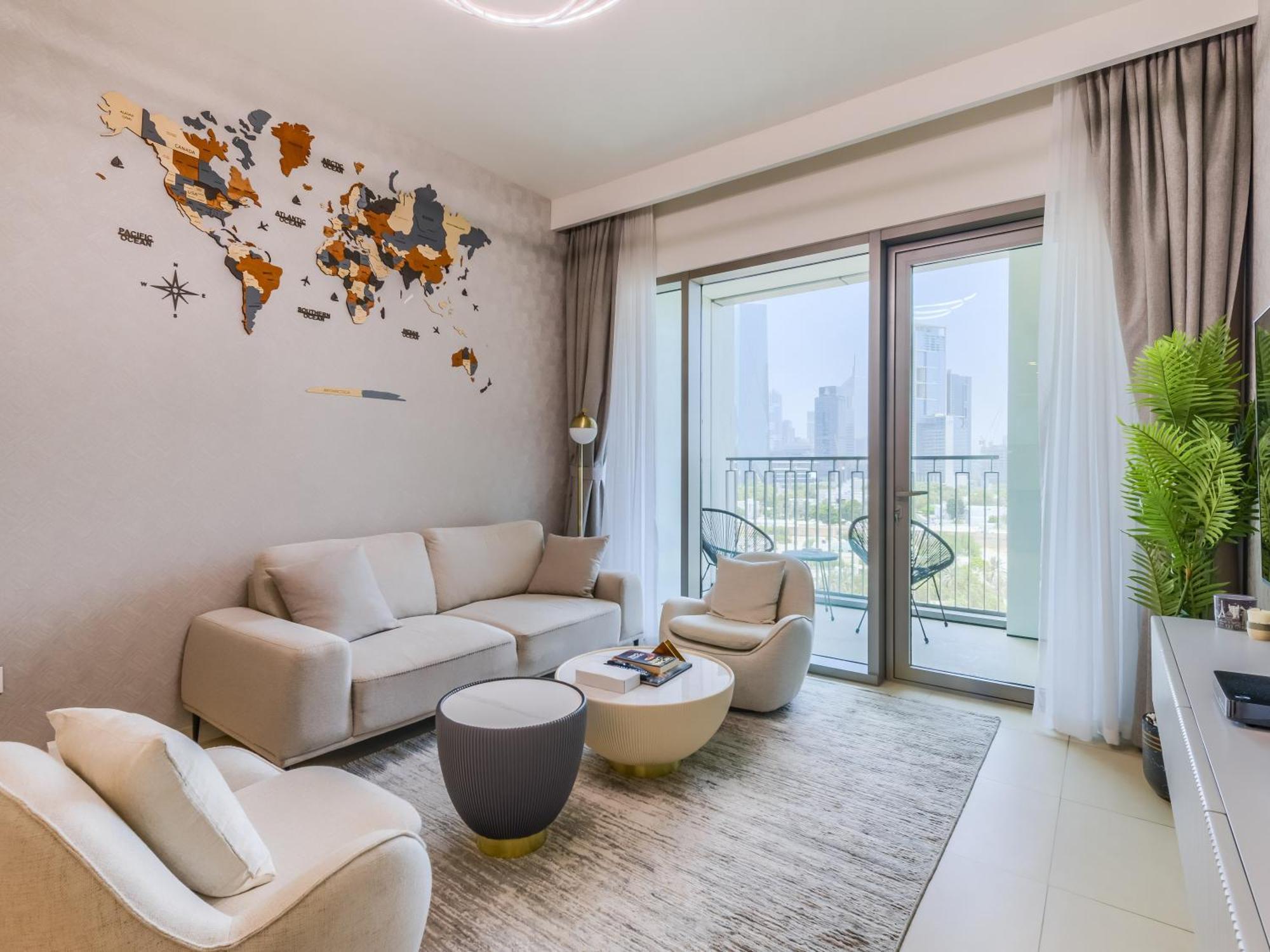 Trps - Downtown Views Ii Tower 2, Downtown - 1br Furnished - Near To Mall Dubai