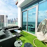 Sls Residences 5 Star Luxury Private Loft Duplex With Burj Khalifa View