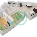 Luxury 2 Bedroom In Dubai Marina