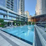 Grande Signature Residence, Burj Khalifa And Fountain View