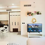 Lawnz Luxury Furnished Studio With Balcony Swimming Pool Gym Kids Play Ground