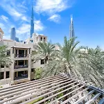 Burj Views From Balcony L Chic 2Br In Downtown