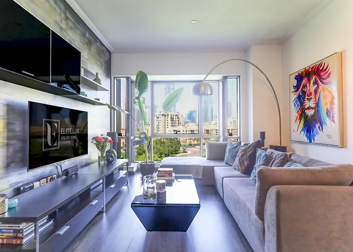 Elite Lux Holiday Homes - Luxe 2Br Stunning Burj Khalifa View Downtown Dubai