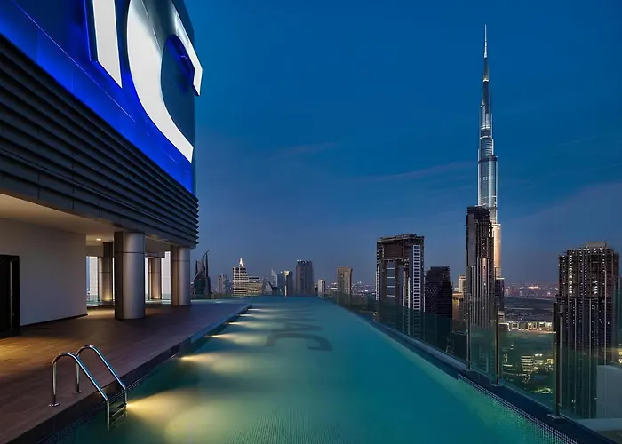 Highest Infinity Pool Burj Khalifa View By Ndp Rent