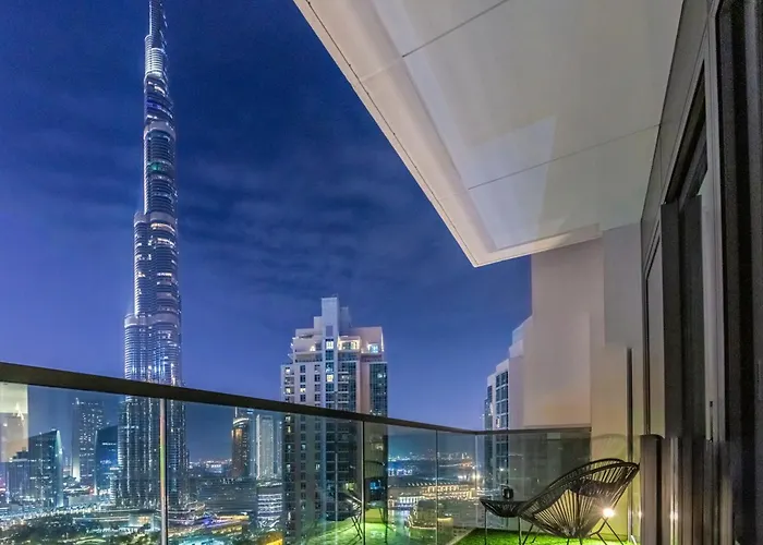 Luxurious 4Br Apartment W/ Prime Burj Khalifa View