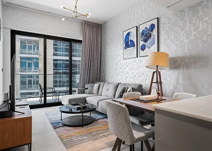 Alh Vacay 412 - Fascinating 1 Bedroom In Binghatti Canal