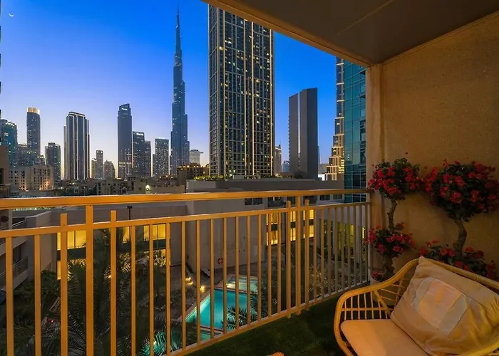 First Class Studio Full Burj Khalifa View