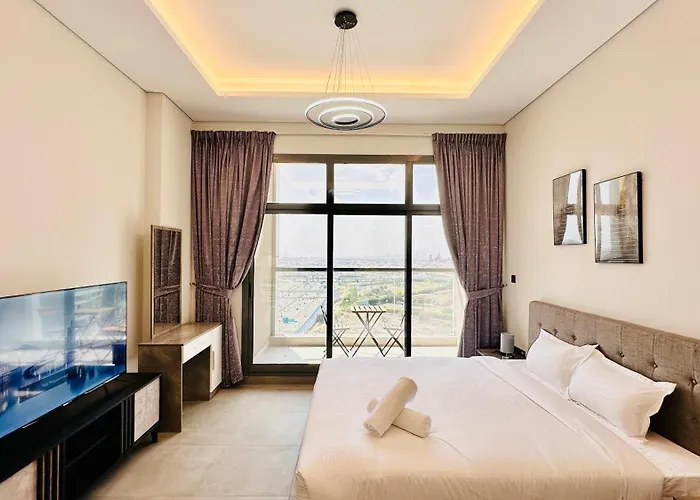 Oval Tower Furnished Studio Business Bay