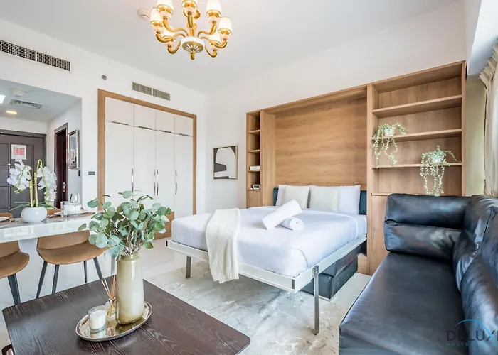Inviting Studio In Starz Tower 1, Al Furjan By Deluxe Holiday Homes