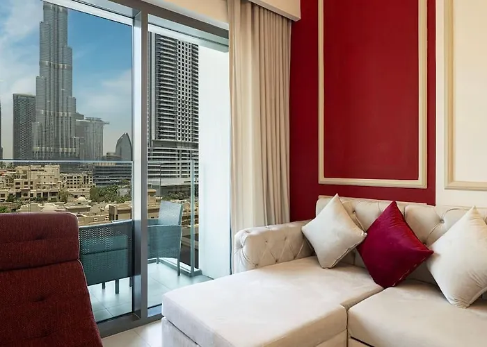 Lux Apartment With Full Burj View I 1 Min Dubai Mall